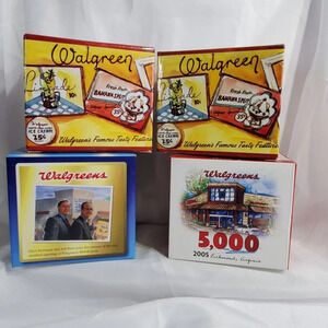 Walgreens Commemorative Mugs With Authenticity Certificates Set Of 4